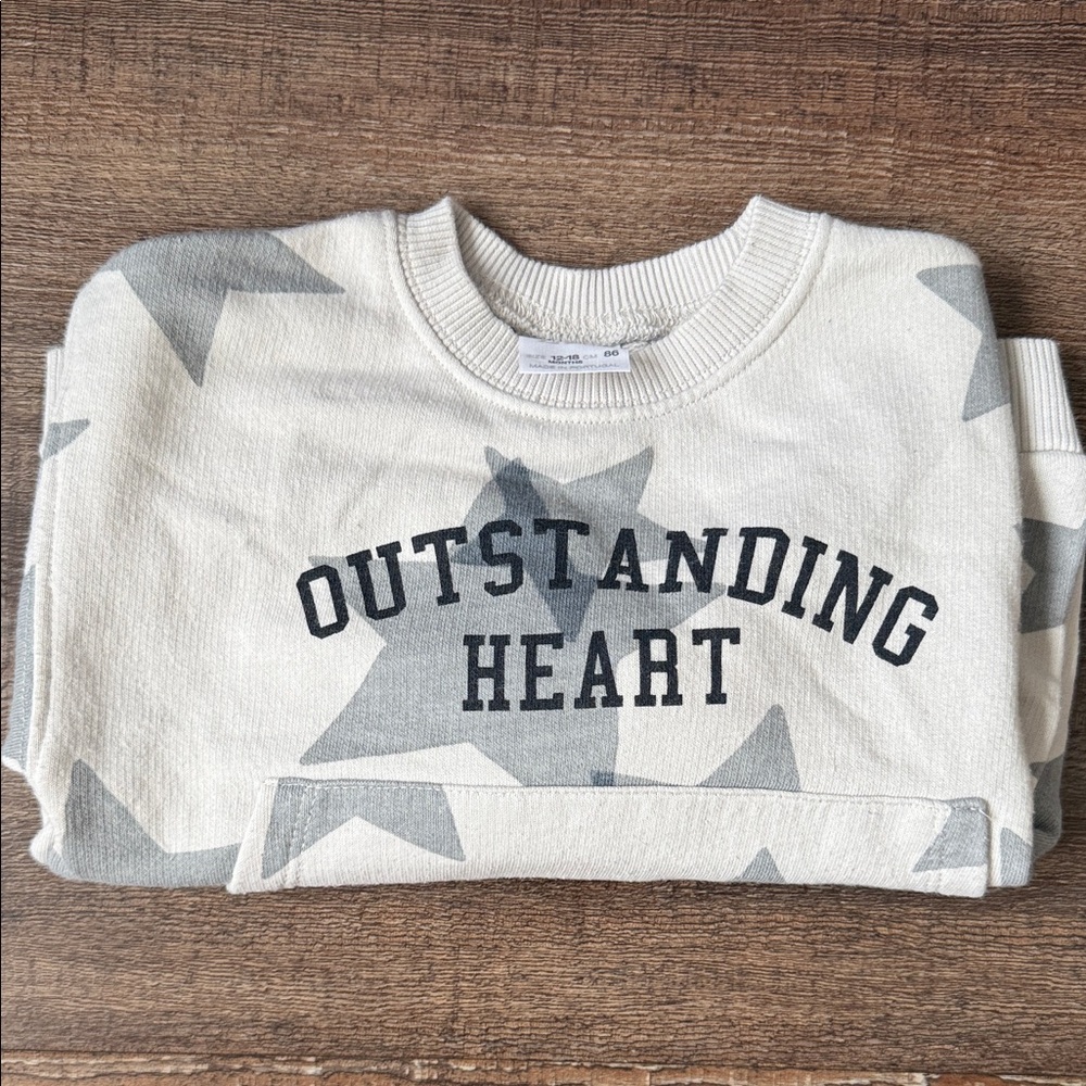 ZARA Kids Star Print Sweater